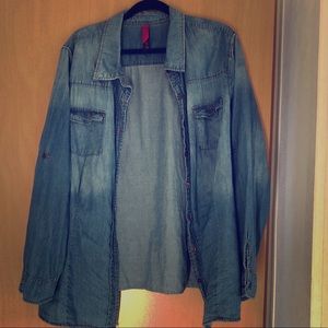 Chambray button up